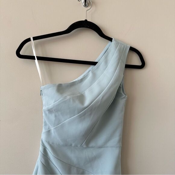 Nwt-Michael Costello X Revolve Ava Dress In Ice Blue - Picture 6 of 12
